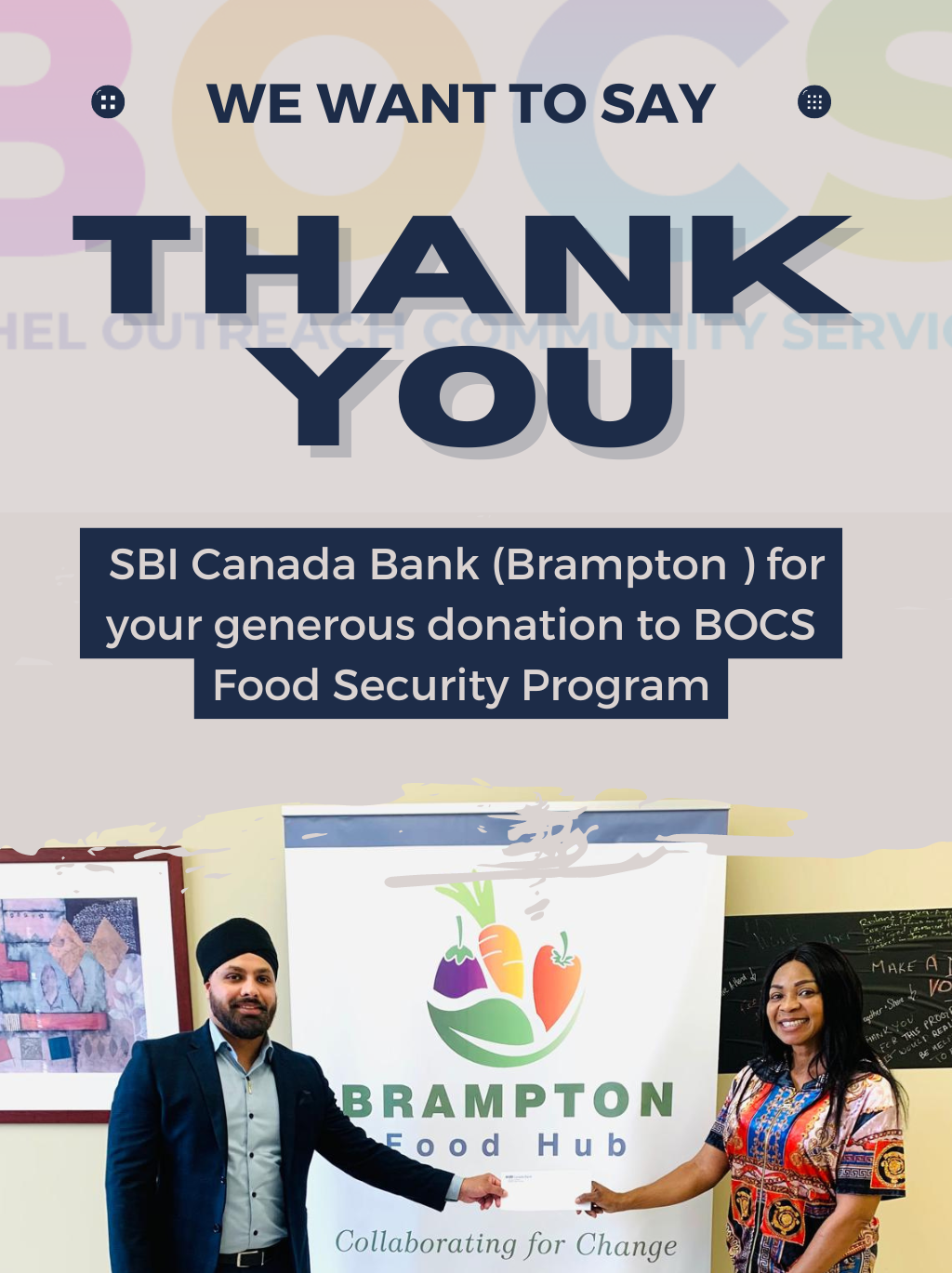 SBI Bank Canada Supports Bethel