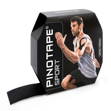 PINO Kinesiology Tape Sport Black (31 m x 5 cm) - Image 2